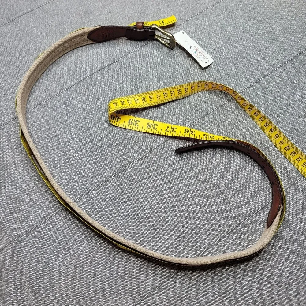 Talbots Kids Italian Leather Belt Size 30